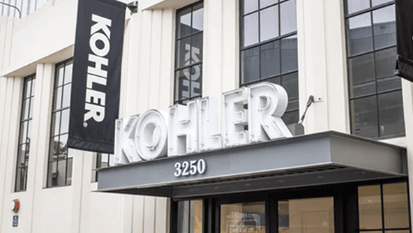 Kohler showroom display