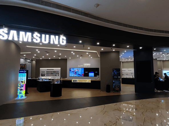 Samsung storefront